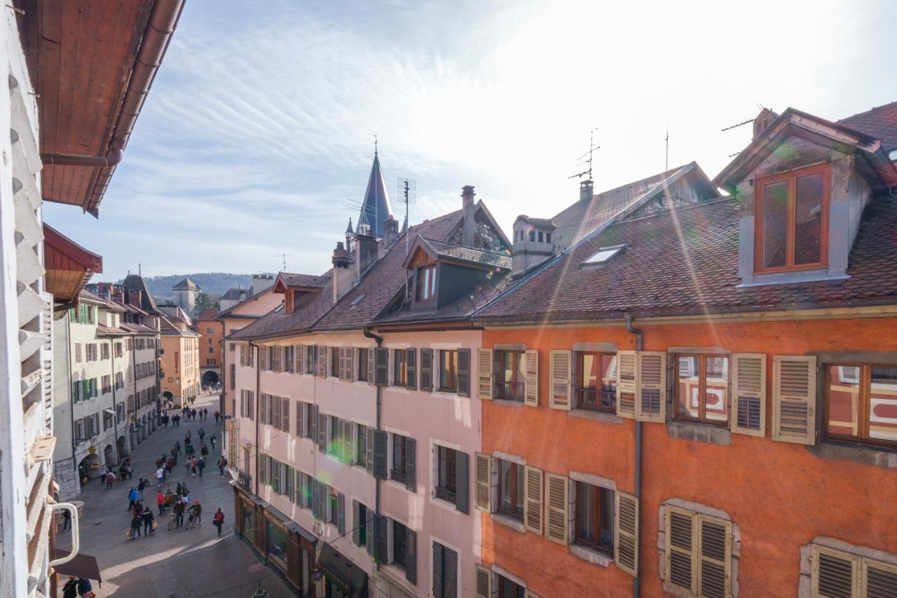 Au Grey D'Annecy, Studio Cosy Au Coeur De La Ville Zewnętrze zdjęcie
